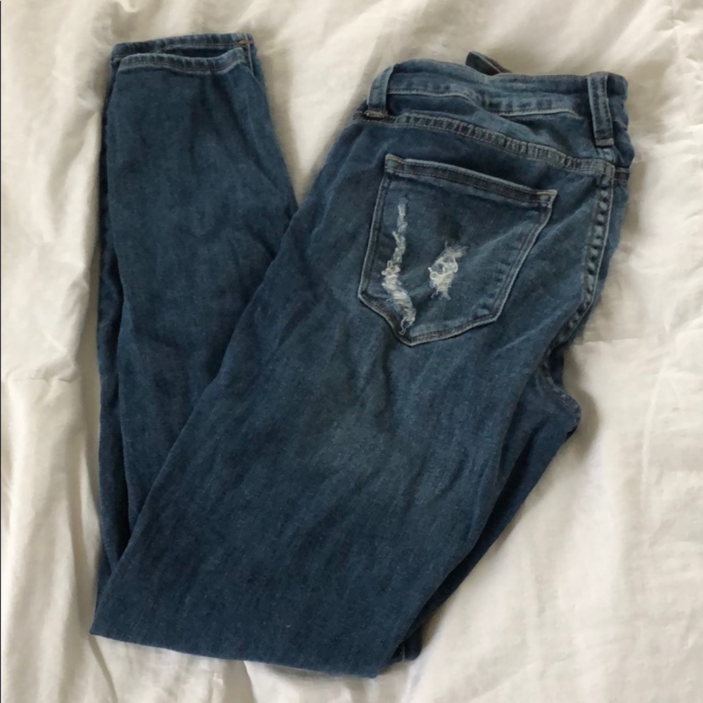 Just USA distressed denim